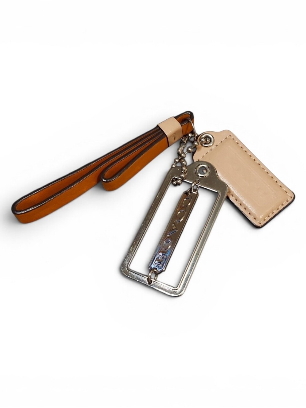 Coach Hangtag Set Like New Chrome HW